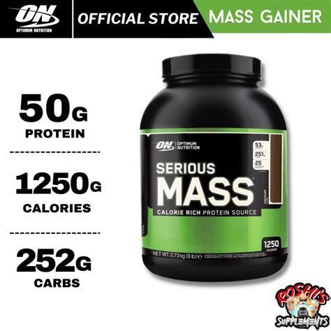 serious mass small pack|ON Optimum Nutrition Serious Mass Gainer 1lb/454g, 2lbs/908g .